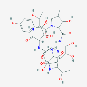 1-?[(4R,?5R)?-?4,?5-?Dihydroxy-?L-?ornithine]?-Echinocandin B图片