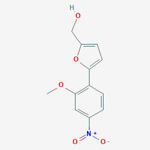 [5-(2-methoxy-4-nitrophenyl)furan-2-yl]methanol图片