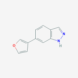 6-Furan-3-yl-1H-indazole图片