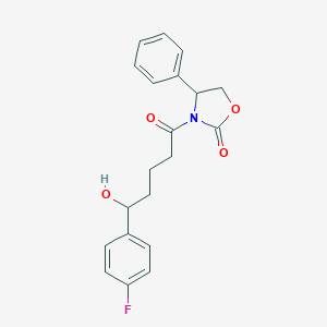 3-[5-(4-Fluorophenyl)-5-hydroxy-1-oxopentyl]-4-phenyl-2-oxazolidinone图片