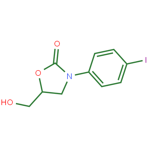 5-Hydroxymethyl-3-(4-iodophenyl)-2-oxazolidinone图片