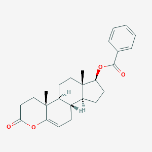 (17β)-17-(Benzoyloxy)-4-oxaandrost-5-en-3-one图片