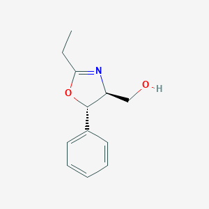 (4S,5S)-(-)-2-Ethyl-5-phenyl-2-oxazoline-4-methanol图片