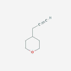 4-(Prop-2-ynyl)tetrahydro-2H-pyran图片