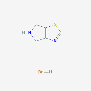5,6-二氢-4H-吡咯并[3,4-d]噻唑氢溴酸盐图片