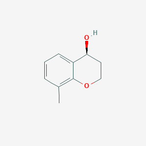 (4S)-8-methyl-3,4-dihydro-2H-1-benzopyran-4-ol图片