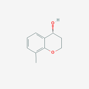 (4R)-8-methyl-3,4-dihydro-2H-1-benzopyran-4-ol图片