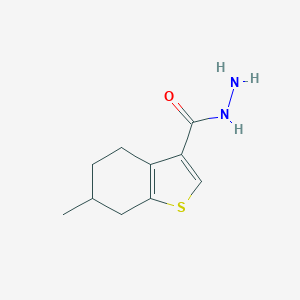 6-methyl-4,5,6,7-tetrahydro-1-benzothiophene-3-carbohydrazide图片