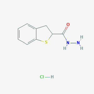 2,3-dihydro-1-benzothiophene-2-carbohydrazide hydrochloride图片