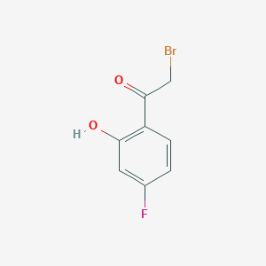 4-Fluoro-2-hydroxyphenacyl bromide图片