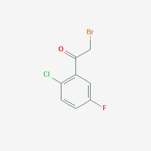 2-Chloro-5-fluorophenacyl Bromide图片