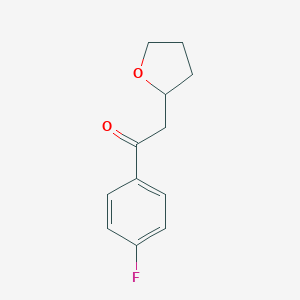 1-(4-Fluorophenyl)-2-(oxolan-2-yl)ethan-1-one图片