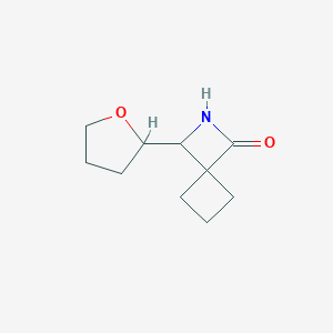 3-(oxolan-2-yl)-2-azaspiro[3,3]heptan-1-one图片