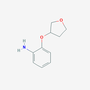2-(oxolan-3-yloxy)aniline图片