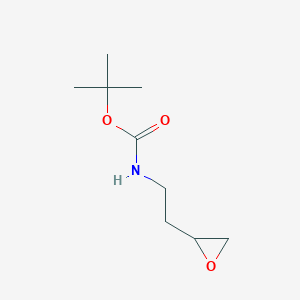 tert-Butyl N-[2-(Oxiran-2-yl)ethyl]carbamate图片