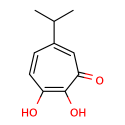 2,3-Dihydroxy-5-(1-methylethyl)-2,4,6-cycloheptatrien-1-one图片
