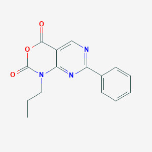 7-Phenyl-1-propyl-1H-pyrimido[4,5-d][1,3]oxazine-2,4-dione图片