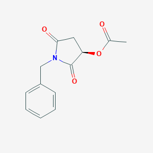 (3R)-3-(Acetyloxy)-1-(phenylmethyl)-2,5-pyrrolidinedione图片