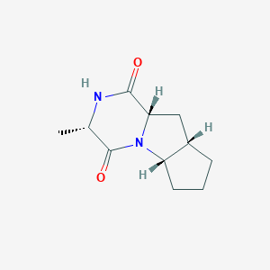 (2S,6S,8S,11S)-1,10-Diazatricyclo[6,4,01,8,02,6]dodecan-9,12-dione图片