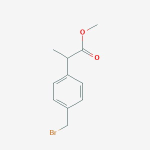 4-(Bromomethyl)-α-methyl-benzeneacetic Acid Methyl Ester图片
