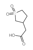(1,1-dioxidotetrahydro-3-thienyl)acetic acid图片