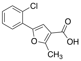 5-(2-氯苯基)-2-甲基呋喃-3-羧酸图片