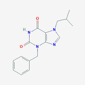 3-Benzyl-7-(2-methylpropyl)-2,3,6,7-tetrahydro-1H-purine-2,6-dione图片