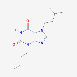 3-butyl-7-(3-Methylbutyl)-2,3,6,7-tetrahydro-1H-purine-2,6-dione图片