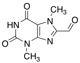 3,7-dimethyl-2,6-dioxo-2,3,6,7-tetrahydro-1H-purine-8-carbaldehyde图片