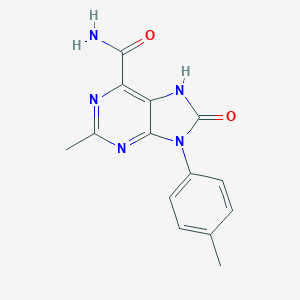 8,9-Dihydro-2-methyl-9-(4-methylphenyl)-8-oxo-7H-purine-6-carboxamide图片