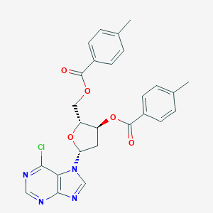 3,5-O-Ditoluoyl 6-Chloropurine-7-β-D-deoxyriboside图片