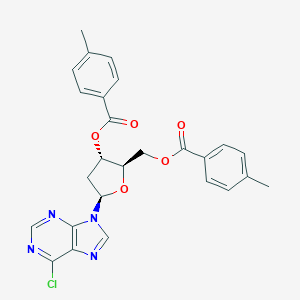 3,5-O-Ditoluoyl 6-Chloropurine-9-β-D-deoxyriboside图片