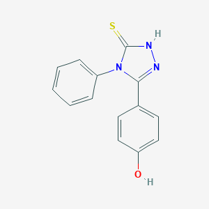 5-(4-Hydroxyphenyl)-4-phenyl-2,4-dihydro-3H-1,2,4-triazole-3-thione图片