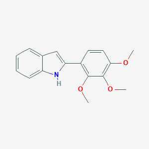 2-(2,3,4-trimethoxyphenyl)-1H-indole图片