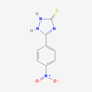 5-(4-nitrophenyl)-2,4-dihydro-3H-1,2,4-triazole-3-thione图片