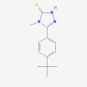 5-(4-tert-butylphenyl)-4-methyl-4H-1,2,4-triazole-3-thiol图片