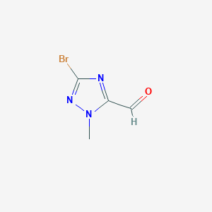 3-bromo-1-methyl-1H-1,2,4-triazole-5-carbaldehyde图片