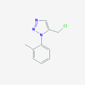 5-(chloromethyl)-1-(2-methylphenyl)-1H-1,2,3-triazole图片