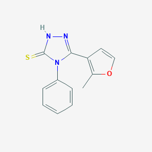 5-(2-methyl-3-furyl)-4-phenyl-4H-1,2,4-triazole-3-thiol图片