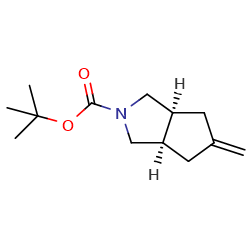 tert-butylcis-5-methylidene-octahydrocyclopenta[c]pyrrole-2-carboxylate图片