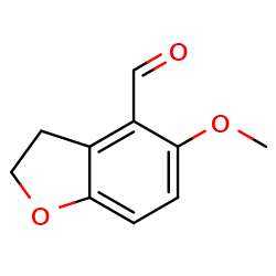 5-methoxy-2,3-dihydro-1-benzofuran-4-carbaldehyde图片