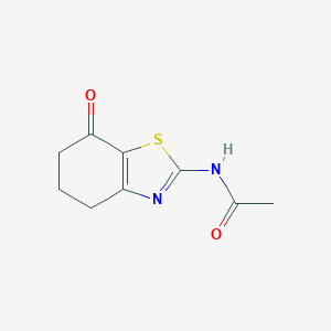 N-(7-oxo-4,5,6,7-tetrahydro-1,3-benzothiazol-2-yl)acetamide图片
