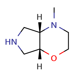 (4aS,7aR)-4-methyl-3,4a,5,6,7,7a-hexahydro-2H-pyrrolo[3,4-b][1,4]oxazine图片