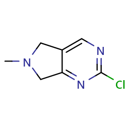 2-chloro-6-methyl-5H,6H,7H-pyrrolo[3,4-d]pyrimidine图片