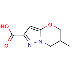 6-methyl-5H,6H,7H-pyrazolo[3,2-b][1,3]oxazine-2-carboxylicacid图片