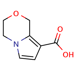 1H,3H,4H-pyrrolo[2,1-c][1,4]oxazine-8-carboxylicacid图片