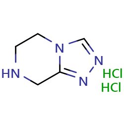 5H,6H,7H,8H-[1,2,4]triazolo[4,3-a]pyrazinedihydrochloride图片