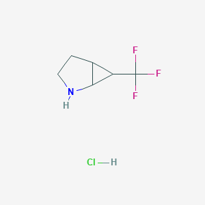 6-(trifluoromethyl)-2-azabicyclo[3,1,0]hexanehydrochloride图片