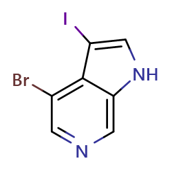 4-bromo-3-iodo-1H-pyrrolo[2,3-c]pyridine图片