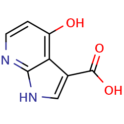 4-hydroxy-1H-pyrrolo[2,3-b]pyridine-3-carboxylicacid图片